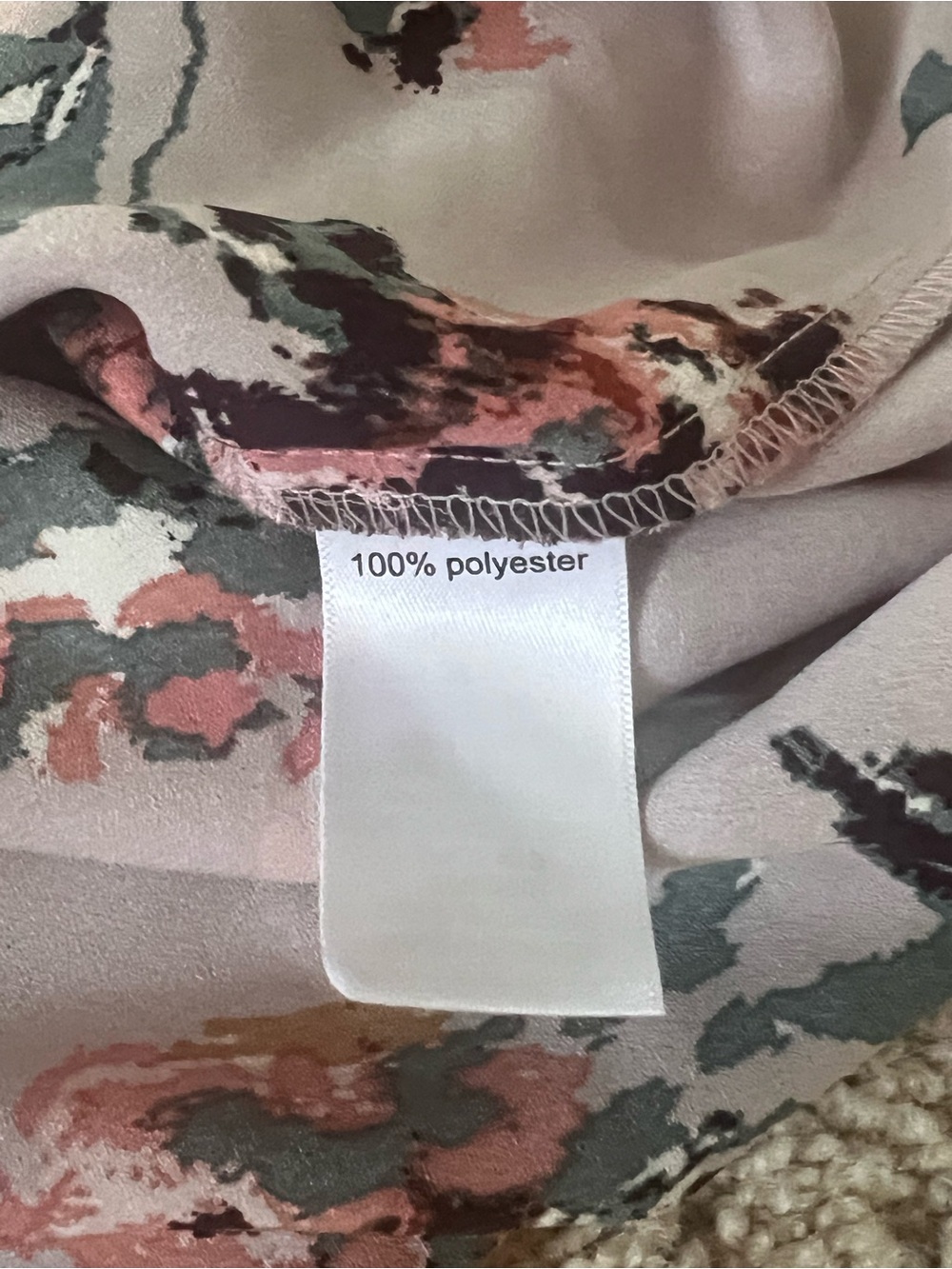 Maurices Pink & green Floral Blouse - Picture 5 of 5